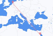 Flyrejser fra Hurghada, Egypten til Amsterdam, Holland