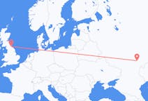 Flights from Saratov, Russia to Durham, England, the United Kingdom