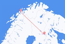 出发地 挪威从 特罗姆瑟目的地 芬兰库萨莫的航班