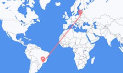 Flights from São Paulo, Brazil to Grodno, Belarus