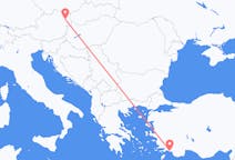 터키발 달라만, 오스트리아행 비엔나 항공편