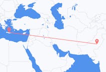 Flyreiser fra Multan, Pakistan til Iraklio, Hellas