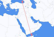 Flyg från Bosaso, Somalia till Trabzon, Turkiet