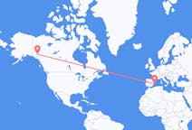 Flights from Whitehorse, Canada to Ibiza, Spain