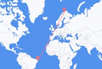 Flights from João Pessoa, Paraíba, Brazil to Alta, Norway