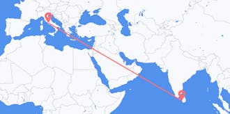 Flights from Sri Lanka to Italy