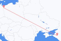 Vols depuis la ville de Krasnodar vers la ville de Szczecin