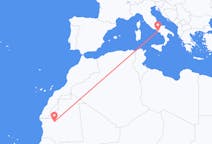 Flyg från Atar, Mauretanien till Neapel, Italien