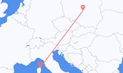 Flights from Łódź, Poland to Bastia, France