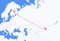 Flights from Ürümqi, China to Joensuu, Finland