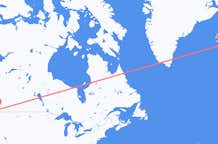 Flüge von Cranbrook, Kanada nach Reykjavík, Island