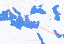 Flights from Dammam to Calvi