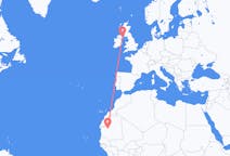 Flyreiser fra Atar, Mauritania til Belfast, Nord-Irland