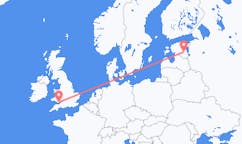 Flyg från Cardiff till Tartu