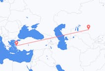 Loty z Kyzyłorda, Kazachstan do Izmiru, Turcja