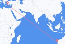 Flights from Carnarvon, Australia to Rhodes, Greece