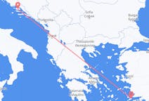 Flights from Kos, Greece to Brač, Croatia