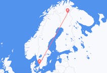 Fly fra Ivalo til Halmstad
