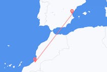 Flights from Guelmim, Morocco to Valencia, Spain