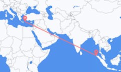 Flyrejser fra Banda Aceh, Indonesien til Karpathos, Grækenland