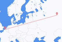 Fly fra Kirov til Ostend
