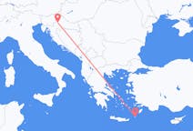 Voli da Zagabria, Croazia a Karpathos, Grecia