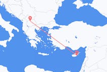 Loty z Larnaka do Skopje
