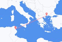 Flyg från Enfidha, Tunisien till Kavala Prefecture, Grekland