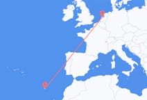 Flyg från amsterdam, Nederländerna till Funchal, Portugal