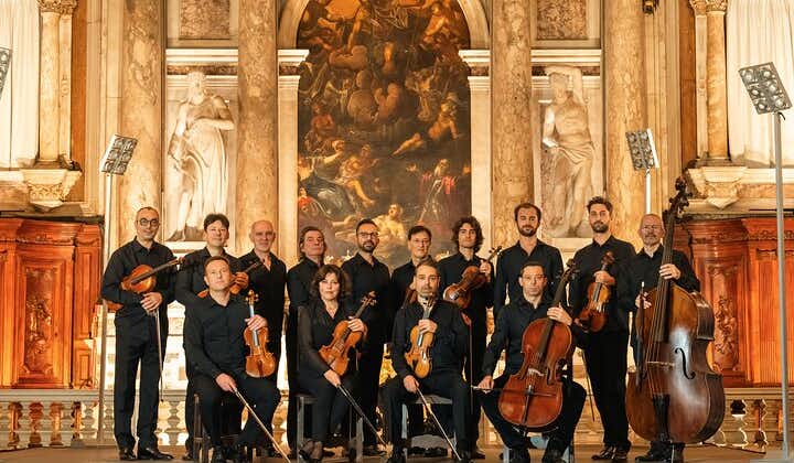 Barokconcert van het Interpreti Veneziani-ensemble in Venetië