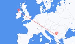 Flights from Donegal, Ireland to Pristina, Kosovo
