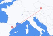 Flights from Reus to Vienna