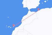 Flyreiser fra Oran, til Ajuy