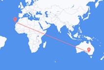 Vols de Mildura, Australie pour Ténérife, Espagne