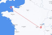 Flyrejser fra Saint Helier til Chambery