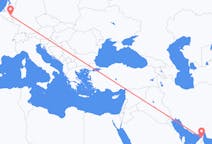 Flights from Ras al-Khaimah, United Arab Emirates to Liège, Belgium