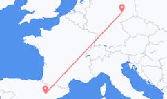 Flyg från Leipzig, Tyskland till Zaragoza, Spanien