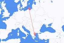 Рейсы из Скиатоса, Греция в Гданьск, Польша