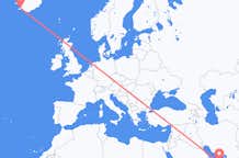 Flyreiser fra Abu Dhabi, De forente arabiske emirater til Reykjavík, Island
