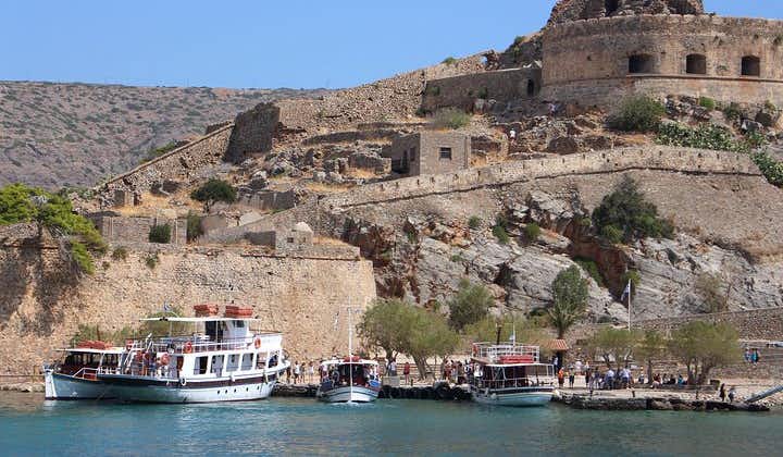 Crete Elounda and Spinalonga Island Cruise Day Trip 