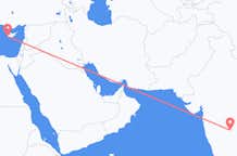 Flyg från Hyderabad till Pafos