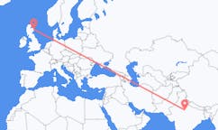 Flyrejser fra Gwalior til Aberdeen