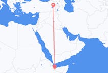 Flyg från Hargeisa, Somalia till Van, Turkiet