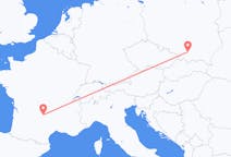 Flights from Aurillac, France to Kraków, Poland