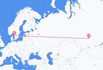 Loty z miasta Krasnojarsk do miasta Göteborg