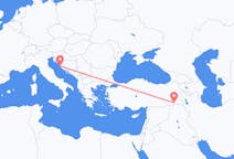 Flights from Zadar, Croatia to Şırnak, Turkey