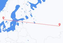 Vluchten van Jekaterinenburg, Rusland naar Oslo, Noorwegen