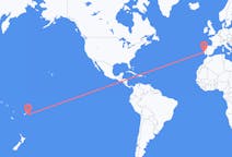 Flyg från Lakeba Island, Fiji till Lissabon, Portugal