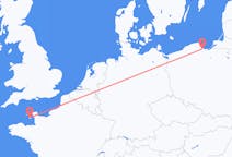 Flyrejser fra Saint Helier til Gdańsk