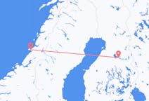 Fly fra Kajana til Rørvik